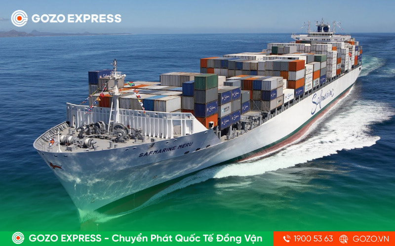 gửi hàng quốc tế bằng đường biển